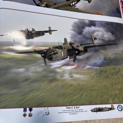 Ellen E & Son posters (1 signed by artist)