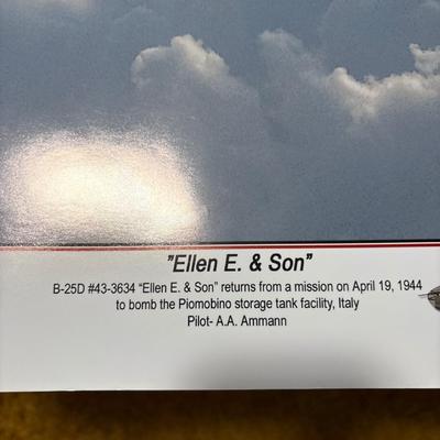 Ellen E & Son posters (1 signed by artist)