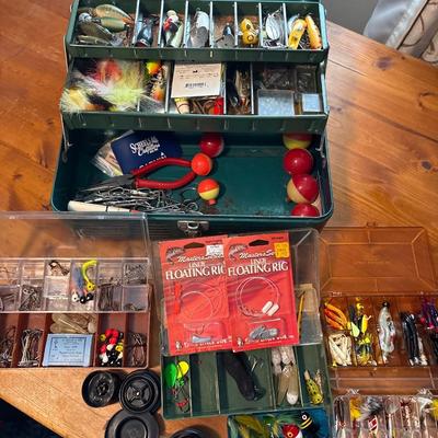 Fishing tackle - large group