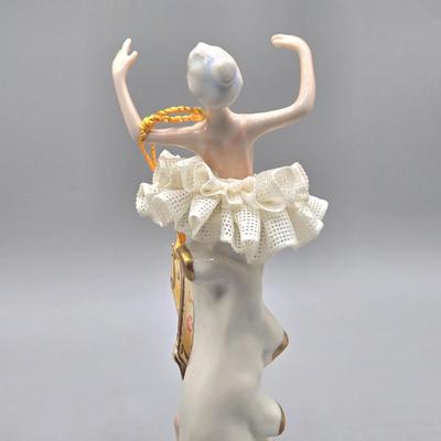 LOT 22L: Pair of Capodimonte Ballerinas