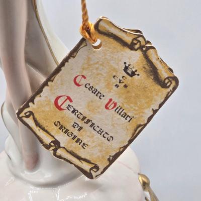 LOT 22L: Pair of Capodimonte Ballerinas