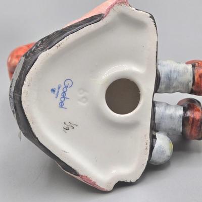 LOT 27L: Vintage Arnart 5th Avenue Hand-Painted Porcelain Figurine and Hummel Figurines