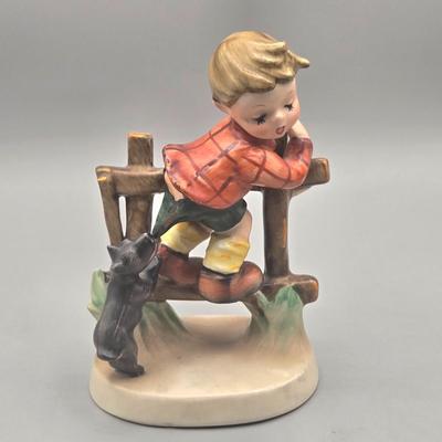 LOT 27L: Vintage Arnart 5th Avenue Hand-Painted Porcelain Figurine and Hummel Figurines