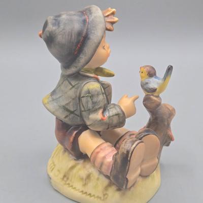 LOT 28L: Vintage Arnart 5th Ave Hand-Painted Porcelain Figurine, Napcoware Figurine, Hummel Figurine, and Lefton Figurine