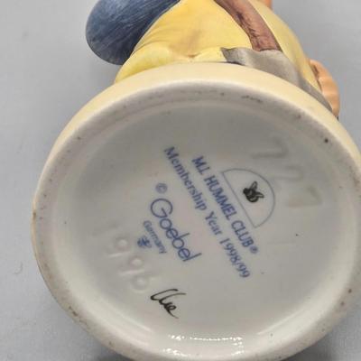 LOT 29L: Hummel Collector Plate, Hummel Figurines. and Napcoware Figurine