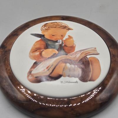 LOT 29L: Hummel Collector Plate, Hummel Figurines. and Napcoware Figurine