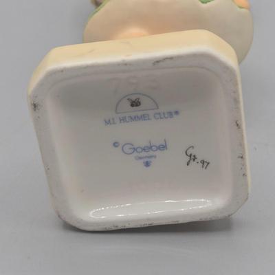 LOT 29L: Hummel Collector Plate, Hummel Figurines. and Napcoware Figurine