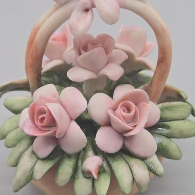 LOT 33L: Variety of Capodimonte Flower Arrangements