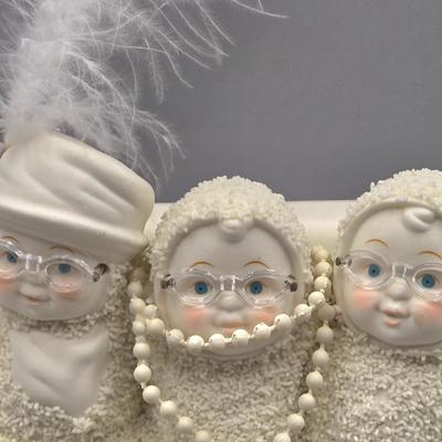 LOT 36L: Department 56 Snowbabies Can Reindeer Really Fly and Girlfriends