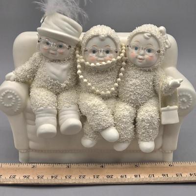 LOT 36L: Department 56 Snowbabies Can Reindeer Really Fly and Girlfriends