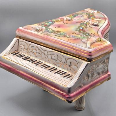 LOT 37L: Capodimonte Grand Piano