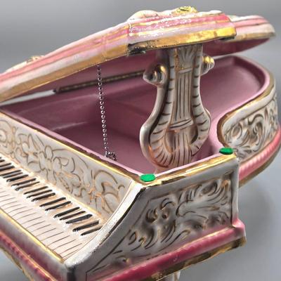 LOT 37L: Capodimonte Grand Piano