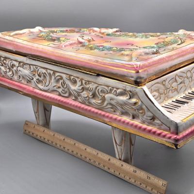 LOT 37L: Capodimonte Grand Piano