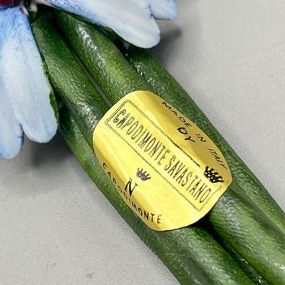 LOT 51L: Porcelain Flowers - Capodimonte and More