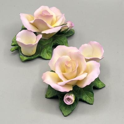 LOT 51L: Porcelain Flowers - Capodimonte and More