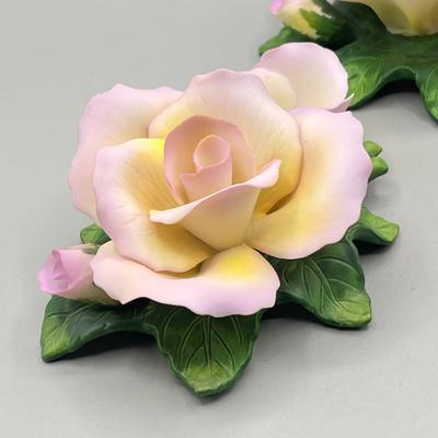 LOT 51L: Porcelain Flowers - Capodimonte and More