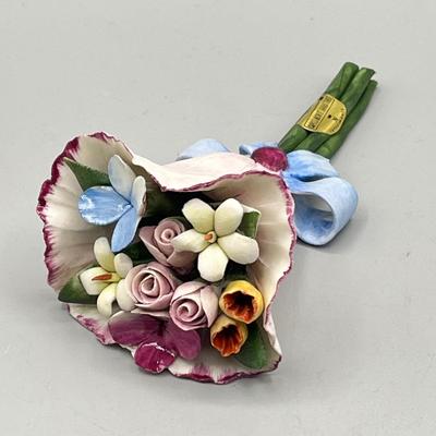 LOT 51L: Porcelain Flowers - Capodimonte and More