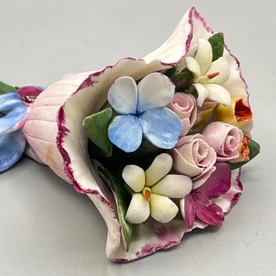 LOT 51L: Porcelain Flowers - Capodimonte and More