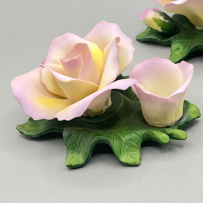 LOT 51L: Porcelain Flowers - Capodimonte and More