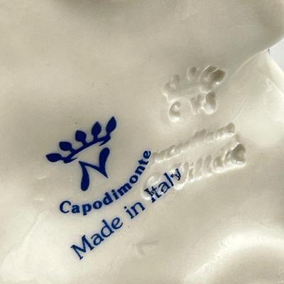 LOT 53L: Three Capodimonte Ballerina Figurines