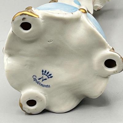 LOT 53L: Three Capodimonte Ballerina Figurines