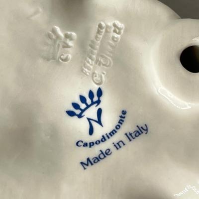 LOT 53L: Three Capodimonte Ballerina Figurines