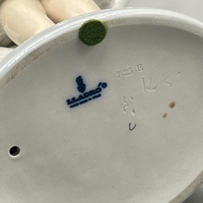 LOT 54L: Lladro Carnival Couple - Ballerina and Clown Figurine