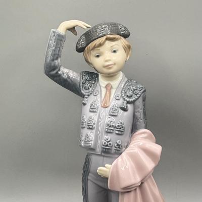 LOT 57L: Little Boy Bullfighter Lladro Figurine