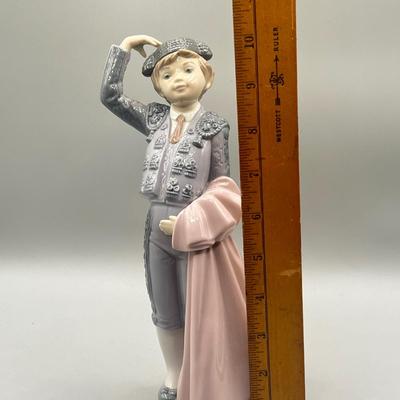 LOT 57L: Little Boy Bullfighter Lladro Figurine