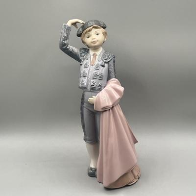 LOT 57L: Little Boy Bullfighter Lladro Figurine