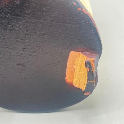 LOT 58L: Vintage Chinese Carved Resin Emperor Couple