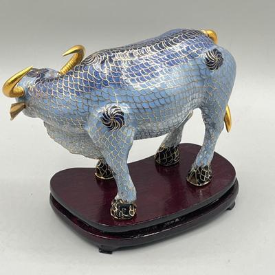 LOT 60L: Cloisonne Animal Figurines
