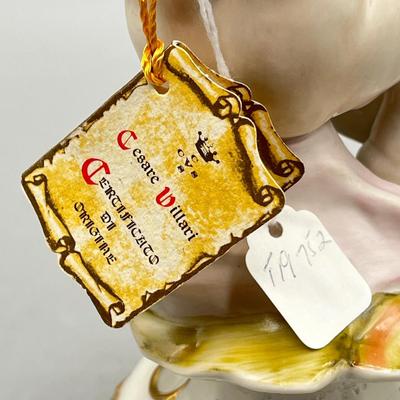LOT 67L: Capodimonte Angel Figurine