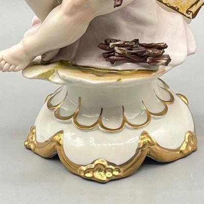 LOT 67L: Capodimonte Angel Figurine