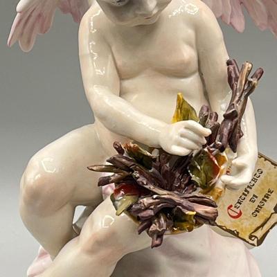 LOT 67L: Capodimonte Angel Figurine