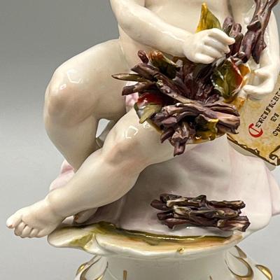 LOT 67L: Capodimonte Angel Figurine
