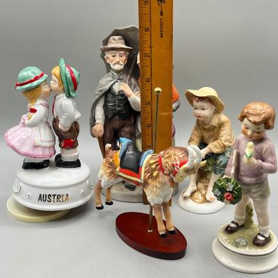 LOT 68: Figurine Collection - Lefton, Hummel and More