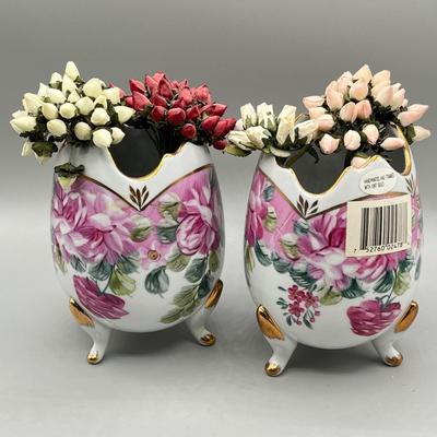 LOT 69L: Ceramic Decor Collection - Vases, Trinket Boxes and More