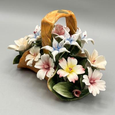 LOT 70L: Porcelain Flowers - Capodimonte and More