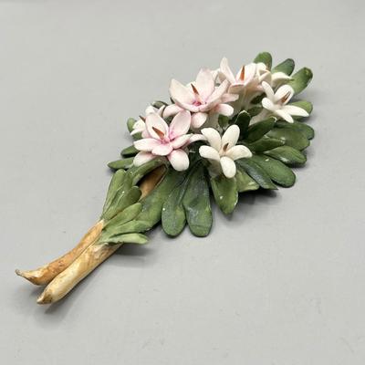 LOT 70L: Porcelain Flowers - Capodimonte and More