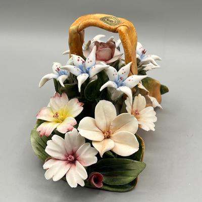 LOT 70L: Porcelain Flowers - Capodimonte and More