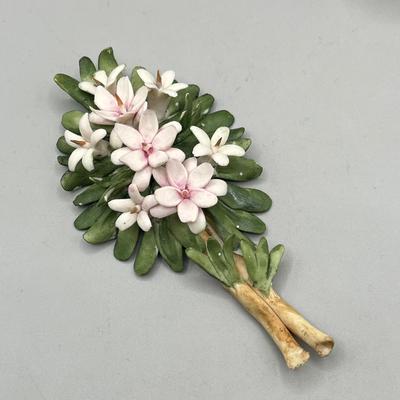 LOT 70L: Porcelain Flowers - Capodimonte and More