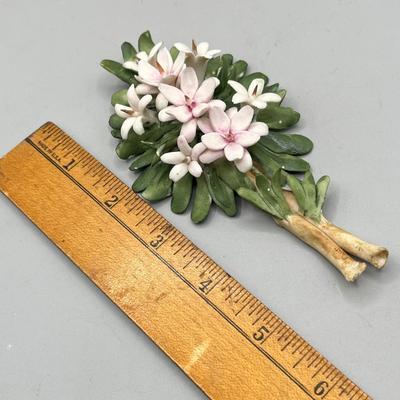 LOT 70L: Porcelain Flowers - Capodimonte and More