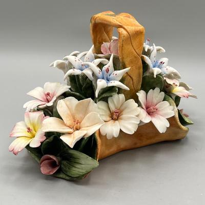 LOT 70L: Porcelain Flowers - Capodimonte and More
