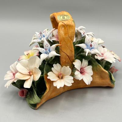 LOT 70L: Porcelain Flowers - Capodimonte and More