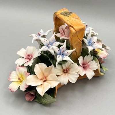 LOT 70L: Porcelain Flowers - Capodimonte and More