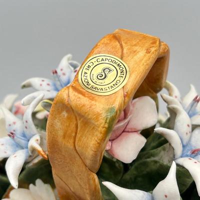 LOT 70L: Porcelain Flowers - Capodimonte and More