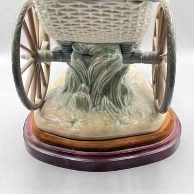 LOT 71L: Large Lladro Figurine - Rickshaw Ride