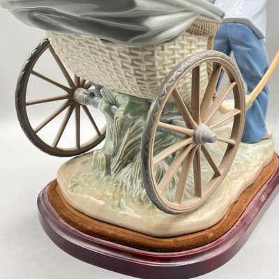 LOT 71L: Large Lladro Figurine - Rickshaw Ride