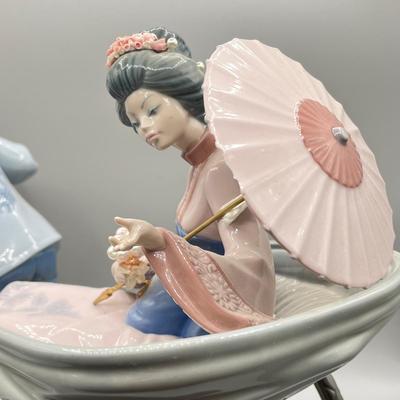 LOT 71L: Large Lladro Figurine - Rickshaw Ride